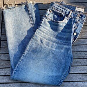 Denim Forum | The Arlo High-Rise Straight Jeans | Size 29